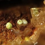 Bismutita
campo de 1 cm.
(Autor: Adrian Pesudo)