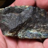 Bornita
Minas de cobre del Cabezo de las Fuentes (Cabezo de la Mina), Sierra de Orihuela, Santomera, Comarca Huerta de Murcia, Región de Murcia (Murcia), España
8 x 4.5 cm
(Autor: Matias Raja)