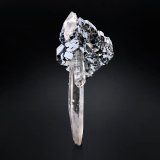 Bournonita en Cuarzo
5.5 x 6 x 13.5 cm / cristal principal: 5.5 cm
(Autor: Museo MIM)
