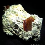 Brookita.
70x40 mm.
(Autor: Jesus Franquesa Baucells)