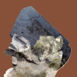 Brookita, Cuarzo (variedad cristal de roca)
Monte Zard, Cordillera Ras Koh, Distrito Kharan, Balochistan (Baluchistan), Paquistán
2 x 2 cm.
(Autor: javier ruiz martin)