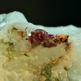 Adamita cobaltífera
Cristal mayor de 6 mm.
(Autor: Antonio Carmona)