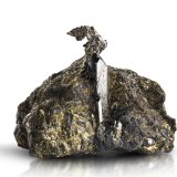 Cabriíta con Sperrylita y en Calcopirita
6 x 4 x 4.5 cm / cristal principal: 1.8 cm
(Autor: Museo MIM)