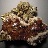 Calcopirita, siderita y ankerita
10x8 cm
(Autor: Aitor Liceaga)