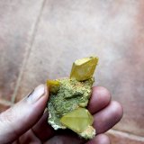 Calcita
Cristales de 2 y 2,2cm
(Autor: heat00)