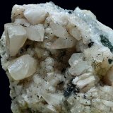 Calcita y hematites.
8 x 6 cm
(Autor: Antonio Carmona)
