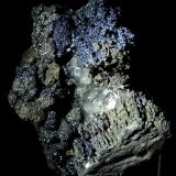 Calcofanita y Calcita.
45x30 mm
(Autor: Jesus Franquesa Baucells)