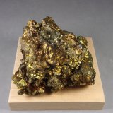 Calcopirita
8,5 x 8,1 x 4,5 cm.  451,5 g.
(Autor: J. G. Alcolea)