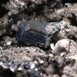 Calcosina
Cristal de unos 3 mm.
(Autor: Inma)