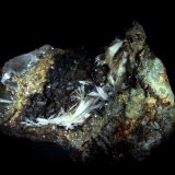 Celestina, Yeso y Siderita.
90x80 mm.
(Autor: Jesus Franquesa Baucells)