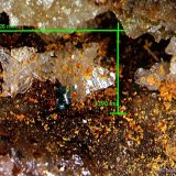 Cerusita y Paratacamita.
2´626 x 1´573 mm.
(Autor: Jesus Franquesa Baucells)