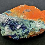 Azurita, Malaquita, Calcita
6 x 4 x 2 cm
(Autor: María Jesús M.)