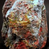 Cinabrio, Cerusita
55 x 44 x 25 mm.
(Autor: José Luis Zamora)