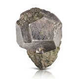 Cobaltita con Calcopirita
5 x 6.5 x 3 cm / cristal principal: 5.1 cm
(Autor: Museo MIM)