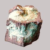 Cobre seudomorfo de aragonito, Malaquita
1,5 x 1,5 cm.
(Autor: javier ruiz martin)