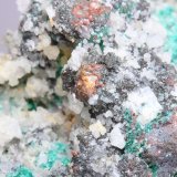 Cobre, Oro, Cuprita, Malaquita, Cuarzo
19 x 14x 5 cm
(Autor: Ivan Blanco (PDM))