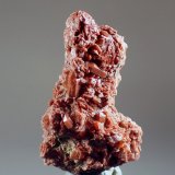 Cuarzo (variedad jacinto de compostela) y Yeso
Medida: 3,4 x 2,1 x 1,7 cms
(Autor: Joan Martinez Bruguera)