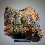 Azurita y Malaquita
Medida: 7,1 x 5,8 x 2,7 cms
(Autor: Joan Martinez Bruguera)