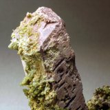 Microclina, cuarzo, clinozoisita-epidota
95 x 55 x 55 mm
(Autor: Joan Martinez Bruguera)