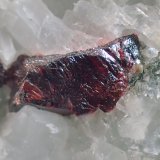 Cinabrio
Medida: 8,3 x 6,5 x 4,4 cms
(Autor: Joan Martinez Bruguera)