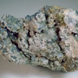 Fluorita y Cuarzo
Medida: 6,9 x 6,8 x 5,6 cms
(Autor: Joan Martinez Bruguera)