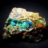 Crisocola y Azurita.
30x25 mm.
(Autor: Jesus Franquesa Baucells)