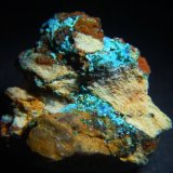 Crisocola, Azurita y Malaquita.
17x17 mm.
(Autor: Jesus Franquesa Baucells)