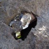 Cuarzo (variedad herkimer)
Apertura de la cavidad: 2,5 cm
(Autor: nerofis2)