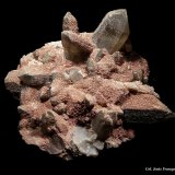 Cuarzo, Microclina y Epidota.
75x65 mm.
(Autor: Jesus Franquesa Baucells)