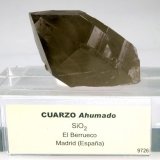 Cuarzo (variedad ahumado)
(Autor: Ramón Jiménez)