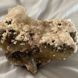 Fluorita, Calcita, Dolomita
13cm de largo y 8cm de alto
(Autor: castrominerals)