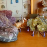 _Fluorita, Cuarzo (variedad cristal de roca), Lepidolita, Pirita, Amatista
(Autor: Marta Lúthien)