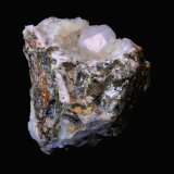 Analcima sobre Calcita
Pieza de 5.5x5.1cm y cristal de 1.7x1.4cm
(Autor: DAni)