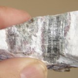 Elbaita (variedad cuprífera), cuarzo y albita
9 X 3,5 X 3 cm
(Autor: Anisio Claudio)
