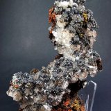 Descloizita con calcita
14 x 10 cm.
(Autor: Juan Cabezas)