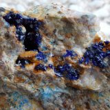 Azurita
8 x 7 x 3 cm.
(Autor: Carles Rubio)