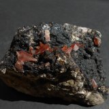 Rodocrosita y Fluorita
9 x 4,5 x 4 cm
(Autor: Antonio Alcaide)