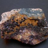Fluorita y Pirita
6 x 5,5 x 2 cm
(Autor: Antonio Alcaide)