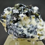 Esfalerita + Galena + Pirita + Cuarzo
8.7 x 5.5 cm
(Autor: Diego Navarro)