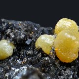 Mimetita
Campo de visión de 10 mm
(Autor: Antonio Carmona)