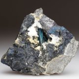 Emplectita
9 x 4.5 x 8 cm / cristal principal: 3.0 cm
(Autor: Museo MIM)