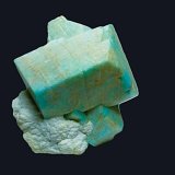 Microclina (variedad amazonita), Albita
Zona Konso, Distrito Konso, Provincia Sidamo, Región Naciones, Nacionalidades y Pueblos del Sur, Etiopía
6 x 6 cm.
(Autor: javier ruiz martin)