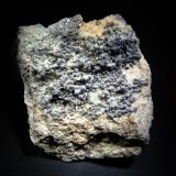Esfalerita (variedad cleofana), Galena y Cuarzo.
65x50 mm.
(Autor: Jesus Franquesa Baucells)