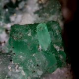 Berilo (variedad esmeralda).
0´896 x 0´813 mm.
(Autor: Jesus Franquesa Baucells)