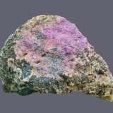 Eritrina sobre Safflorita
80x50x50mm
(Autor: Antonio Carmona)