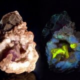 Fluorapatito + Topacio + Cuarzo (var. ahumado) + Feldespato (grupo)
7 x 7 x 5 cm
(Autor: Josele)