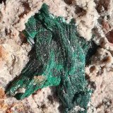 Malaquita.
8 x 4 cm.
(Autor: Rafael varela olveira)