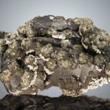 Ferberita, Fluorapatito
26 x 14.5cm cristales >10cm de arista
(Autor: Raul Vancouver)