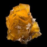 Fluorita con Calcita
9 x 14 x 15.5 cm / Cristal principal: 6 cm
(Autor: Museo MIM)