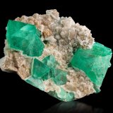 Fluorita
17 x 7 x 16.5 cm / cristal principal: 8.4 cm
(Autor: Museo MIM)